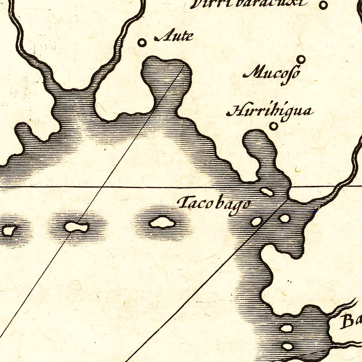 Vintage Map of Florida 1834