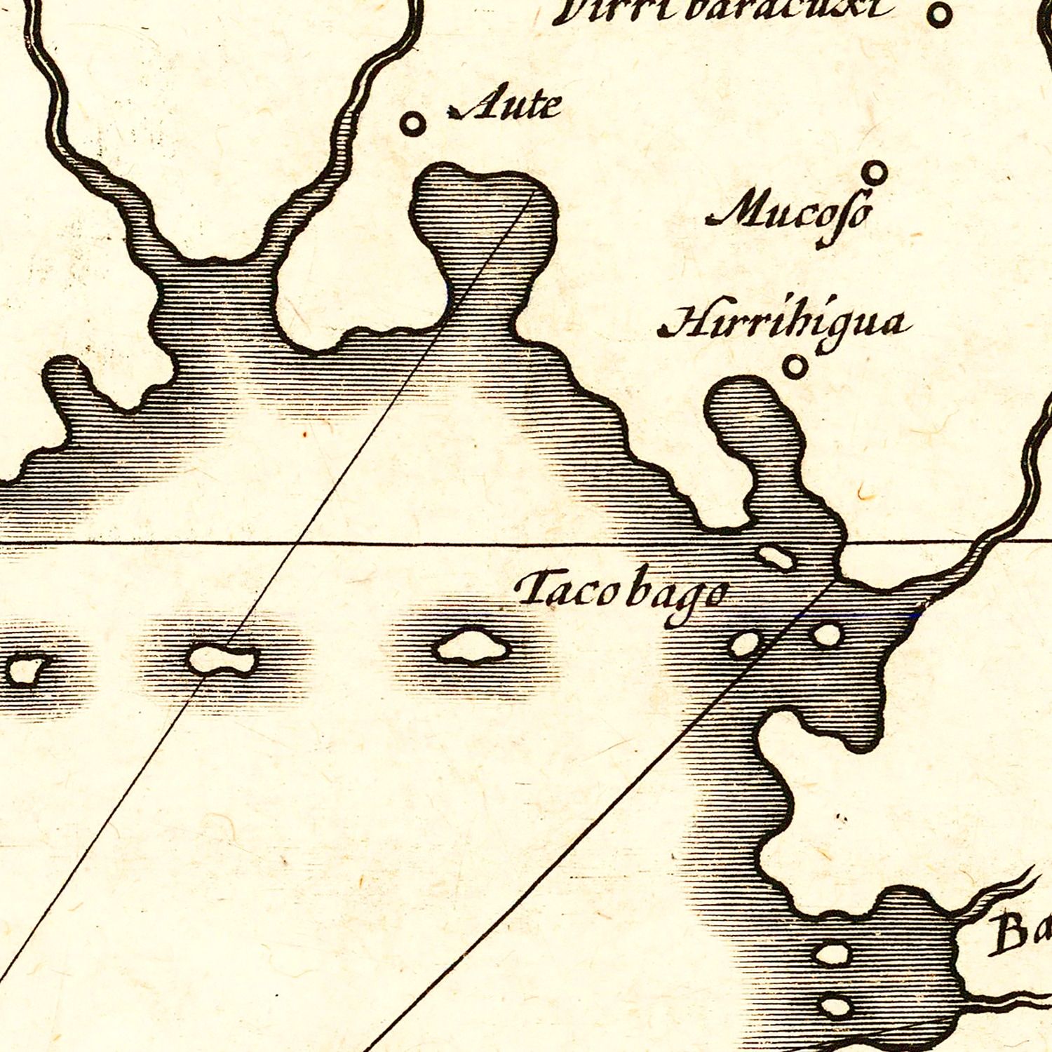 Vintage Map of Florida 1834