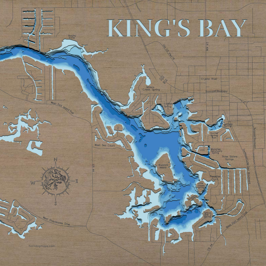 Kings Bay in Citrus County, Florida